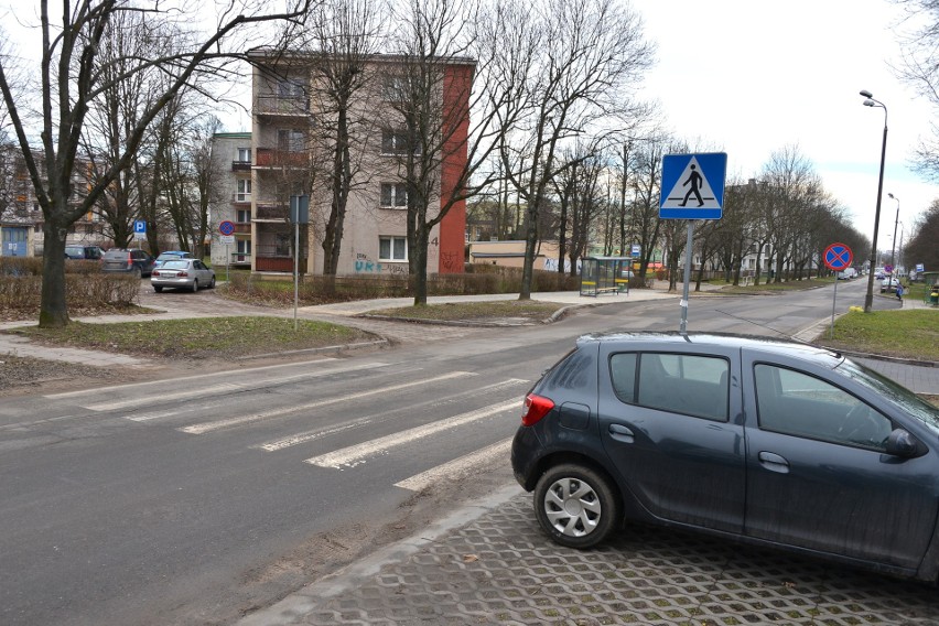 Niebezpieczne przejście dla pieszych na ulicy Piekoszowskiej w Kielcach