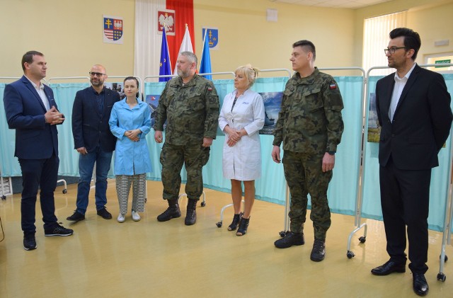 Podczas oficjalnego otwarcia tegorocznej kwalifikacji wojskowej w Starachowicach.