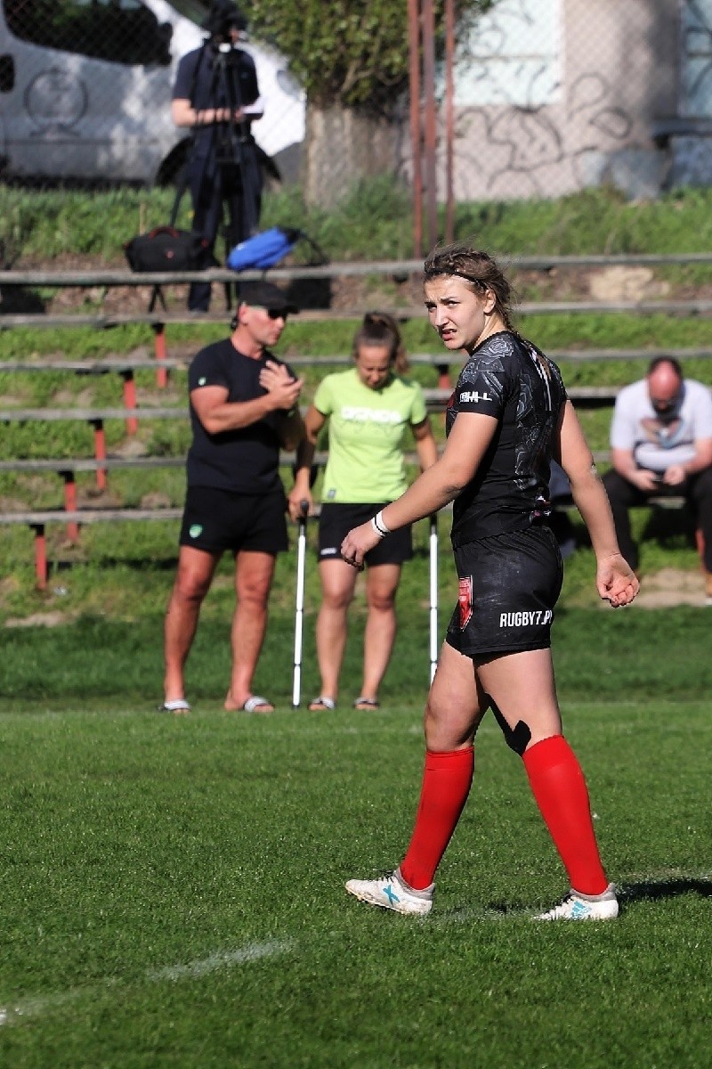 Poznańskie rugbystki na stadionie w Warszawie pokazały, że...