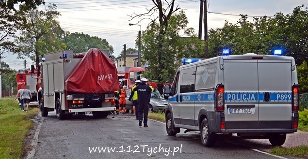 Wypadek w Tychach na u. Mysłowickiej. 19-latka w ciężkim...