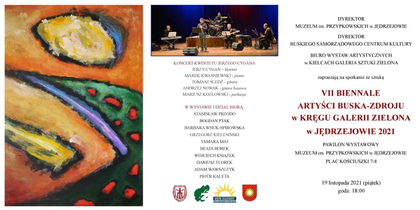 7. spotkanie ze sztuką – otwarcie wystawy oraz koncert kwintetu Jerzego Cygana w Muzeum imienia Przypkowskich
