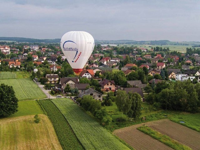 Widok z balonu jest równie atrakcyjny, jak widok na balony...