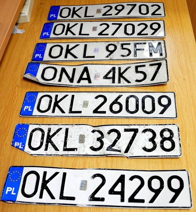 Te zgubione tablice rejestracyjne można odebrać w Komendzie Powiatowej Policji w Kluczborku.