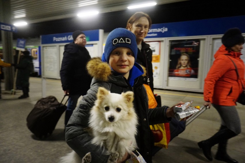 Do stolicy Wielkopolski zaczęli przybywać pierwsi uchodźcy,...