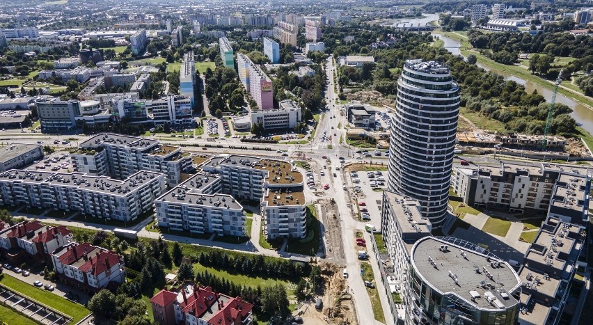 Rzeszów. Zobacz zdjęcia z budowy łącznika między ul. Wierzbową i al. Kopisto [GALERIA]