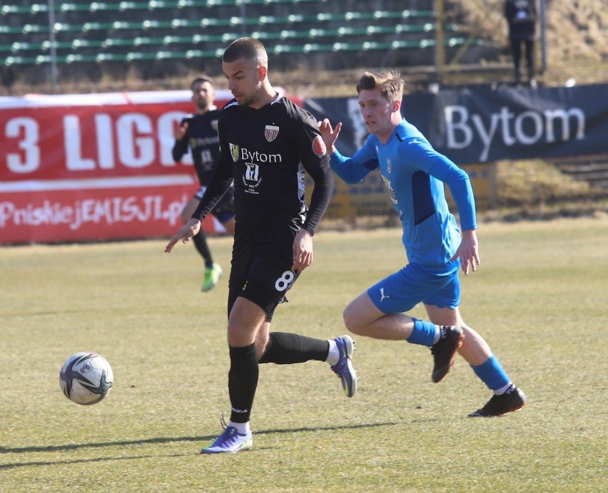 19.03.2022. III liga: Polonia Bytom - LKS...