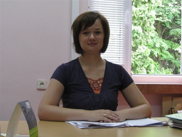 Psycholog Kamilla Puławska jest jednym z konsultantów w gminnym punkcie w Wyszkowie