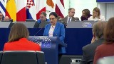 Wystąpienie Izabeli Kloc na forum Parlamentu Europejskiego. Europoseł ze Śląska mówiła o obecnej sytuacji w Polsce, m.in. przejęciu mediów