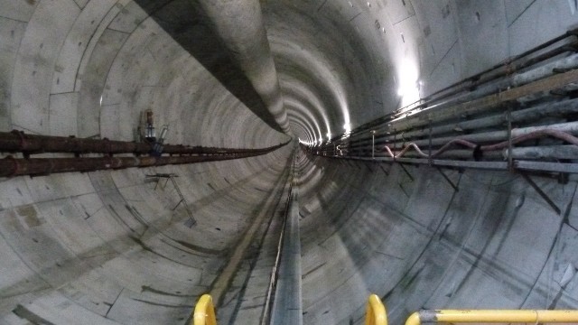 Tunel pod Świną: betonowa „kołyska” już czeka na maszynę TBM