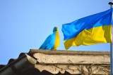 Puck. Przeszkadzały mu ukraińskie flagi. Teraz sprawę rozpatruje prokuratura