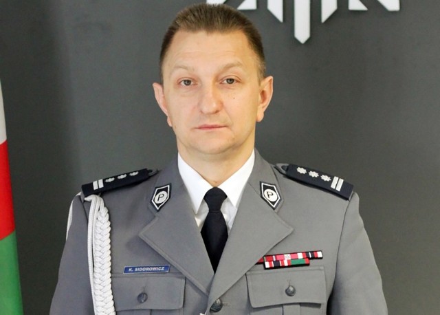 Insp. Krzysztof Sidorowicz został pełniącym obowiązki szefa lubuskiej policji.