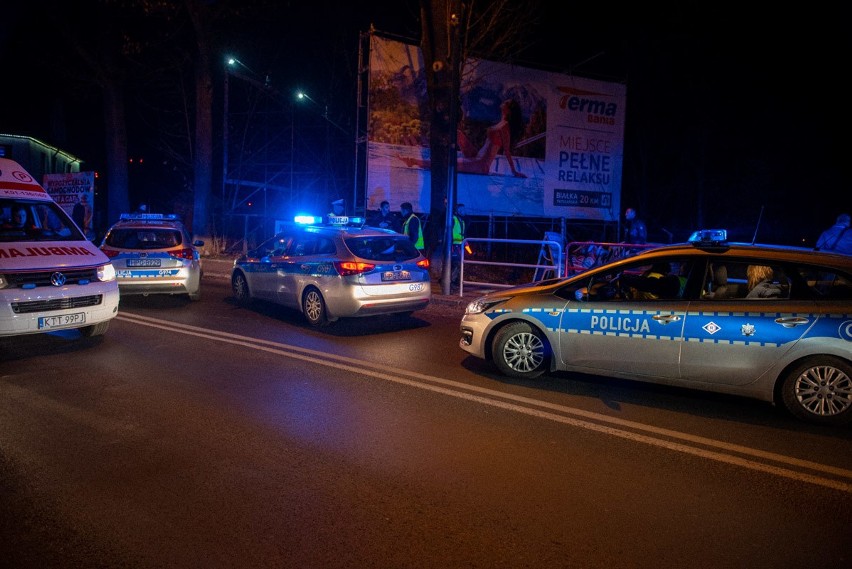 Zakopane: Dramatyczny pościg za piratem drogowym. Padły strzały! Zakopianka była zamknięta