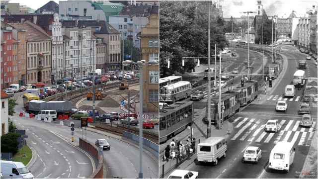 Droga posiada niezwykłą szerokość 25 metrów oraz trzy pasy ruchu w obu kierunkach, co nie jest typowe dla historycznej zabudowy staromiejskiej. Dlaczego tak się stało?Przechodź do kolejnych slajdów, aby się dowiedzieć >>>>>