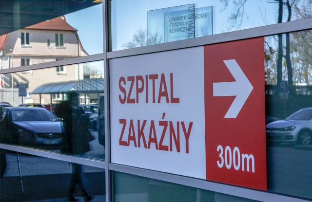 Pacjent przebywa w szpitalu zakaźnym w Gdańsku