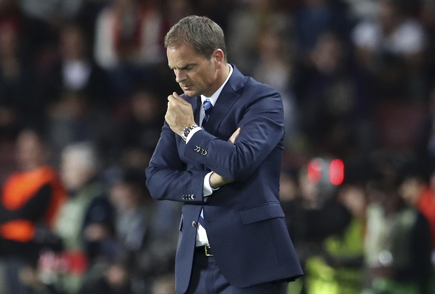 Frank de Boer został zwolniony z Interu