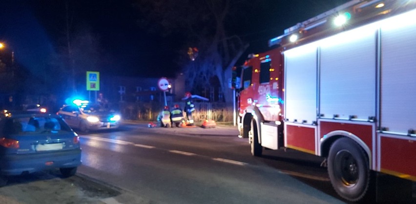 - Kiedy policjanci zajmowali się tym zdarzeniem, jadący tą...