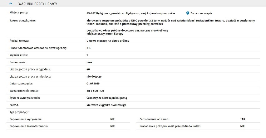 Prezentujemy listę najnowszych ofert pracy w województwie...