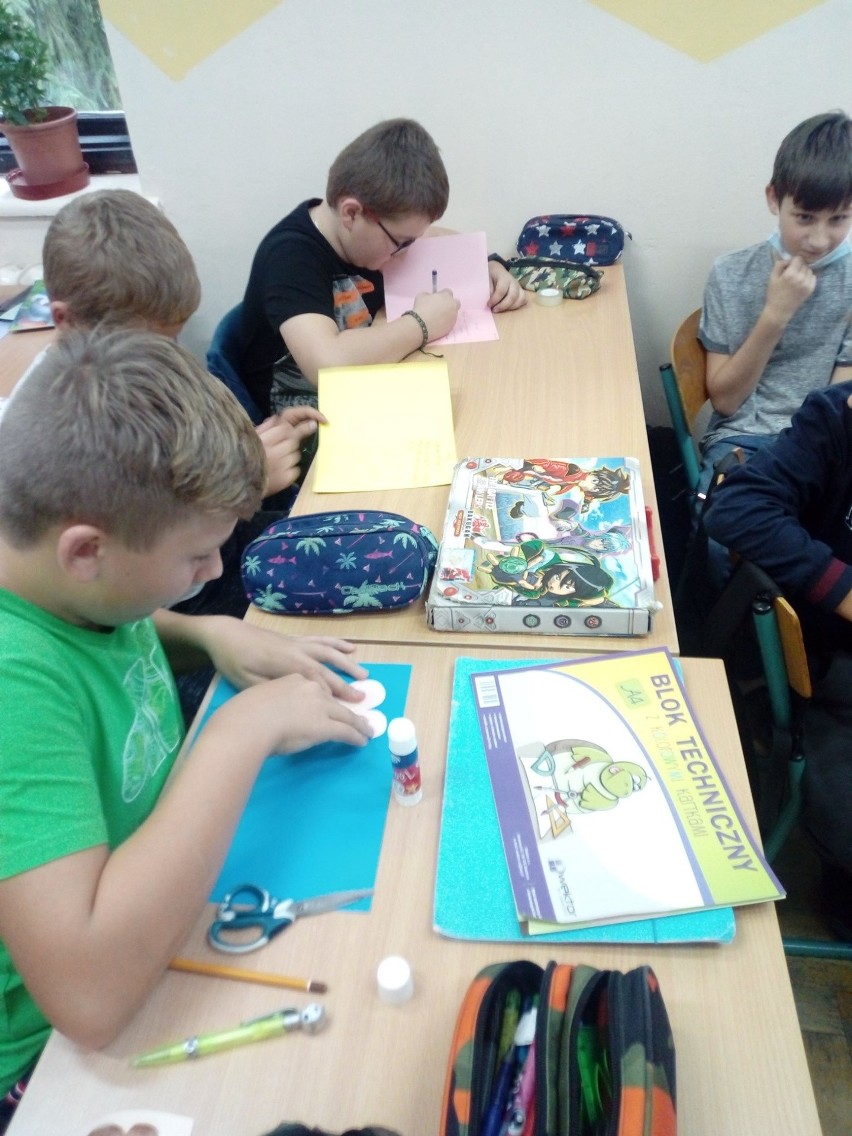 W szkole w Promnie zorganizowano akcję pisania listów.