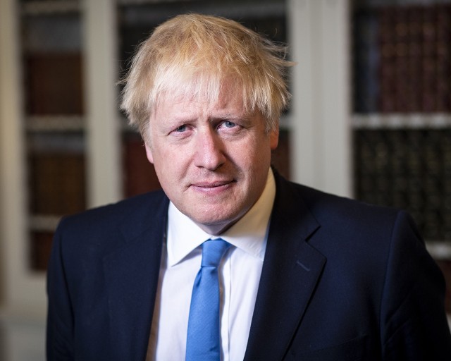 Boris Johnson, premier Zjednoczonego Królestwa.