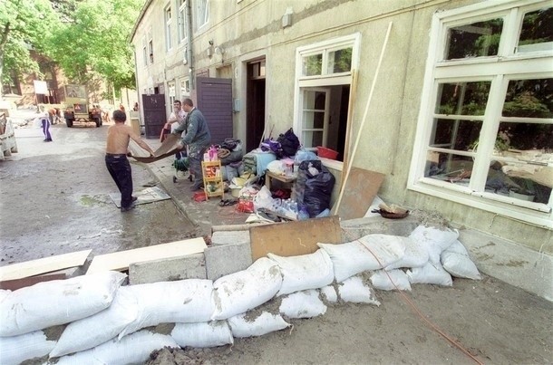 Powódź w Gdańsku 9.07.2001 r.