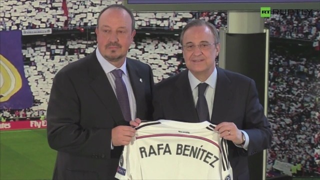 Rafael Benitez został trenerem Realu Madryt