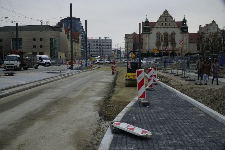 Od 2 stycznia zmieni się przejazd al. Niepodległości przez...