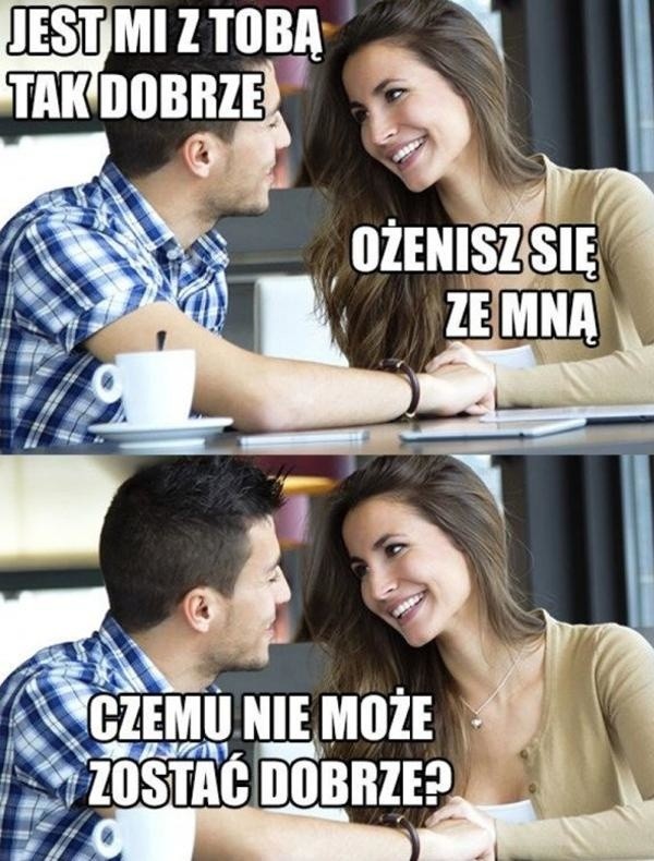 Nie ma to jak małżeństwo? Memy potrafią obedrzeć ze złudzeń...