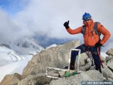 Policjant z komisariatu w Dwikozach w powiecie sandomierskim zdobył Mont Blanc. Zobacz zdjęcia