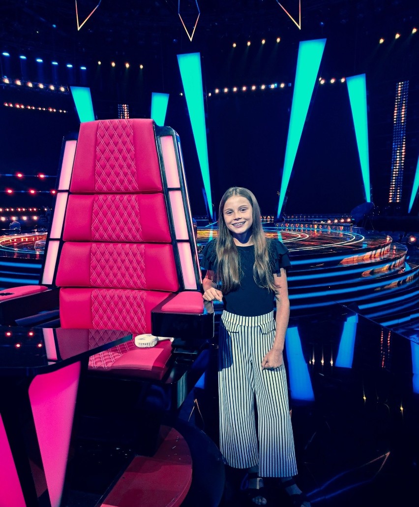 Daria Malicka Daria Malicka w The Voice Kids odwróciła wszystkie fotele! Śpiewa w  drużynie Tomsona i Barona | Echo Dnia Świętokrzyskie