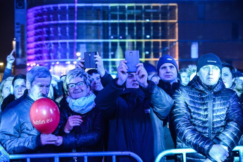 Sylwester 2017. Lublin powitał Nowy Rok (WIDEO, ZDJĘCIA)