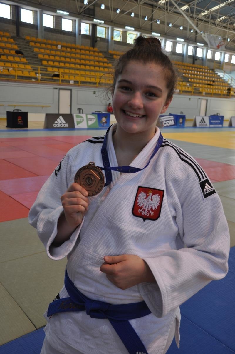 Judo. Młodziutka Kinga Wolszczak na podium Pucharu Europy kadetek