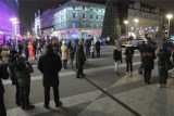 Protest na placu Szewczyka w Katowicach. Mieszkańcy nie chcą Kaczyńskich