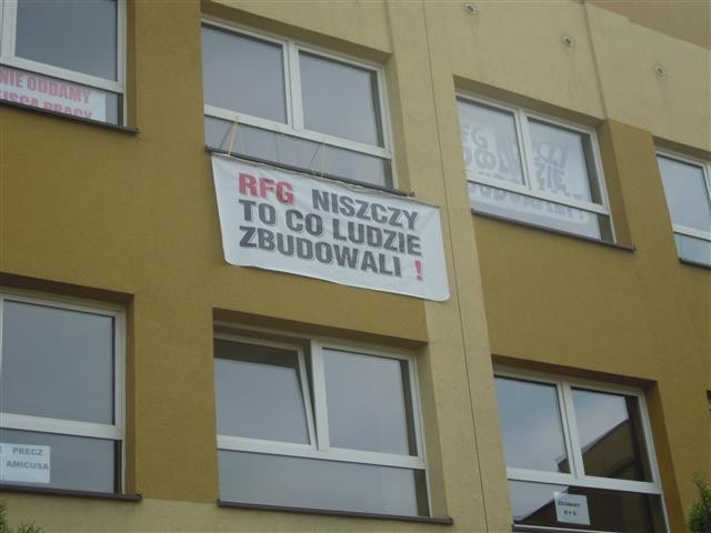 Strajk głodowy w przychodni Amicus