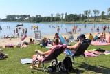 Policja i służby ratunkowe z regionu w Wąsoszu. Na plaży tłumy [zdjęcia]