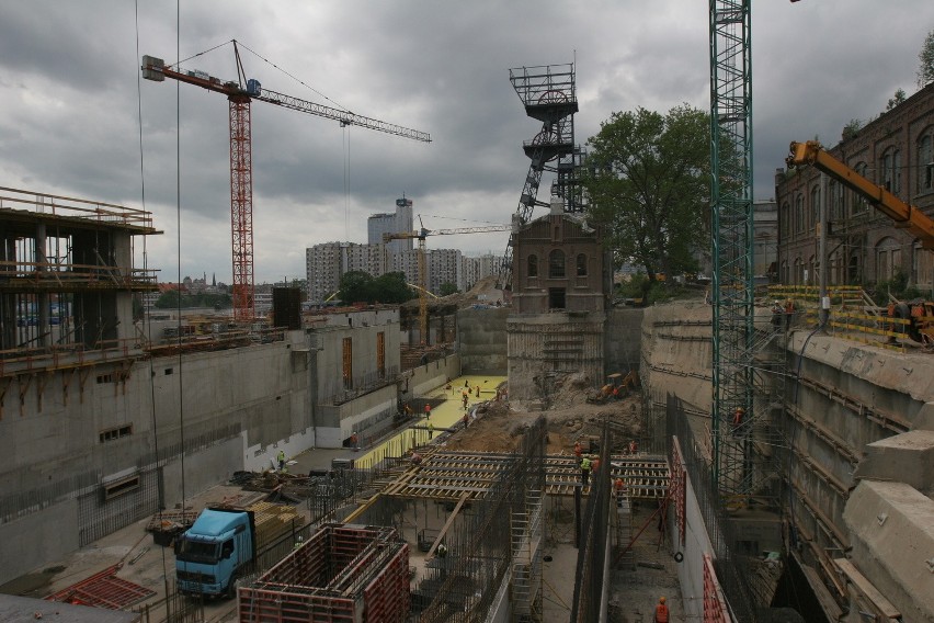 Tego nie zobaczycie na żywo. Nasi reporterzy na budowie Muzeum Śląskiego