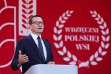 Premier Mateusz Morawiecki o Donaldzie Tusku i Michale Kołodziejczaku. "Udawali, że załatwią embargo na wwóz zboża z Ukrainy" 