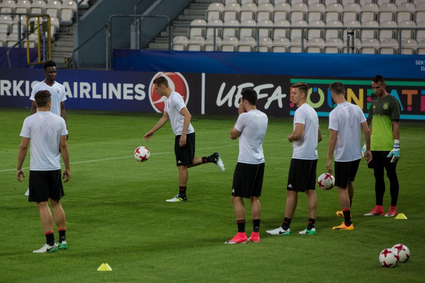 Euro U-21. Niemcy trenowali na Cracovii przed meczem z Danią [ZDJĘCIA]