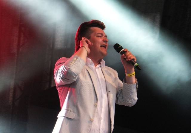 Zenek Martyniuk podczas koncertu w Białymstoku