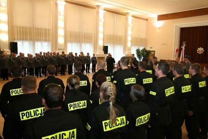 Ślubowanie policjantów w Lublinie, 19 września