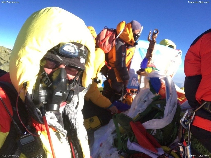 Kielecki przedsiębiorca i społecznik Kamil Suchański zdobył Mount Everest