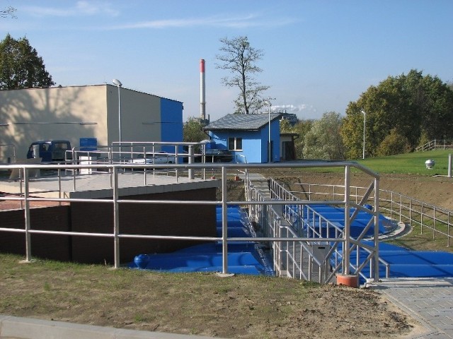 Stacja uzdatniania wody w Jaśle.