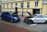 Wypadek w centrum Chojnic. Droga przez kilka godzin była zablokowana