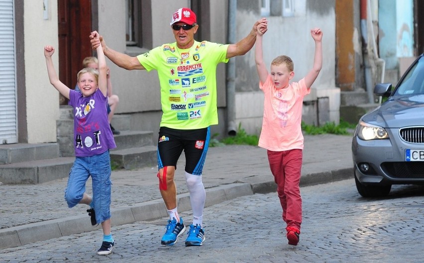 Andrzej Urbaniak, znany bydgoski ultramaratończyk dokonał...