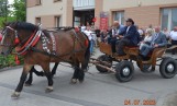 Nowe rondo i fragmenty dróg dojazdowych w Wąsewie uroczyście otwarte. 24 lipca 2023. Zdjęcia