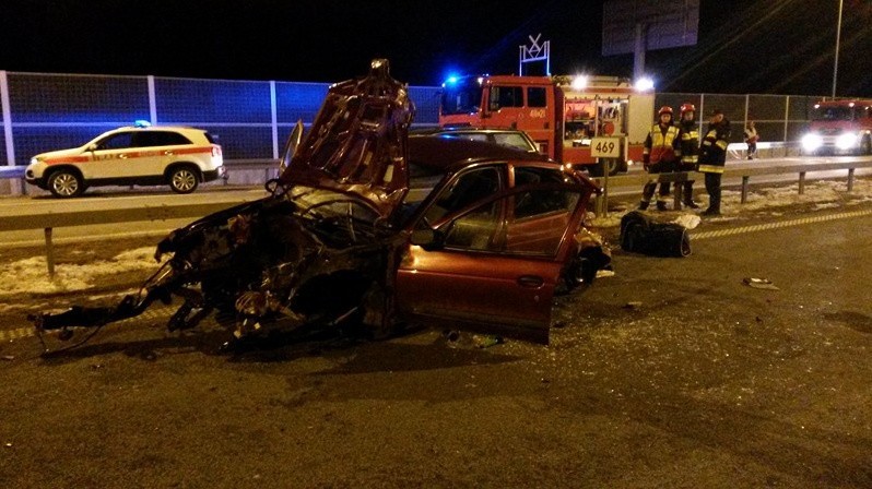 Wypadek na A4 koło Brzeska. W wypadku zginęło dwóch...