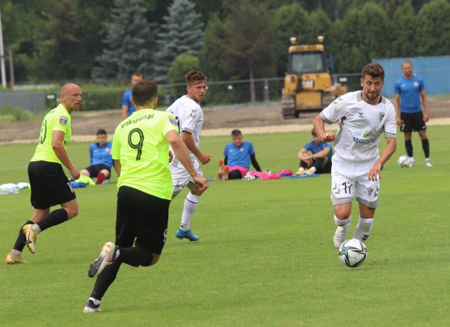 03.07.2021. Sparing: Górnik Zabrze - Puszcza Niepołomice.  Zobacz kolejne zdjęcia. Przesuwaj zdjęcia w prawo - naciśnij strzałkę lub przycisk NASTĘPNE