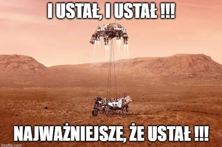 Łazik na Marsie to również sukces polskiego rządu - twierdzą...