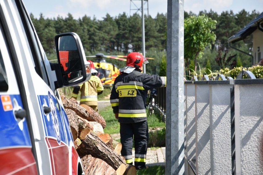 Pożar w domu jednorodzinnym w Rakoniewicach. Nie żyje jedna...