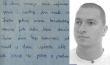 Podejrzany o zabójstwo i poszukiwany przez policję napisał do redakcji: Modlę się o duszę Gracjana...
