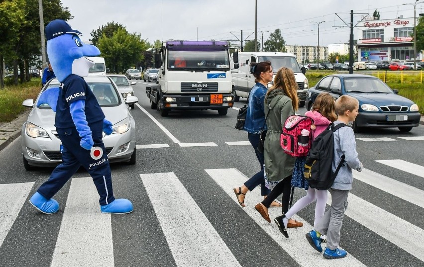 Funkcjonariusze bydgoskiej drogówki i Wydziału Prewencji...